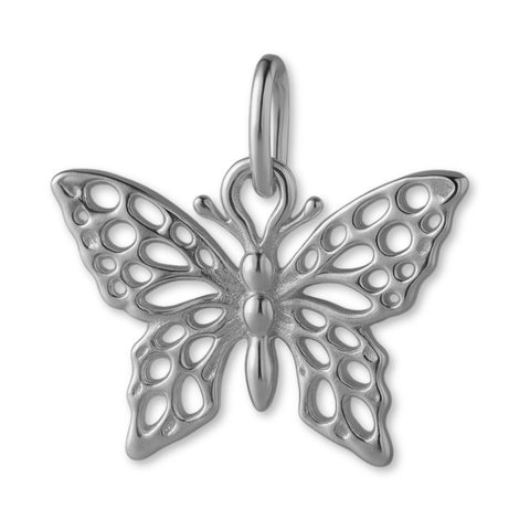 950 Platinum - Lacewing Butterfly Charm
