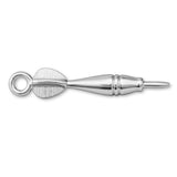 950 Platinum - Throwing Dart Charm