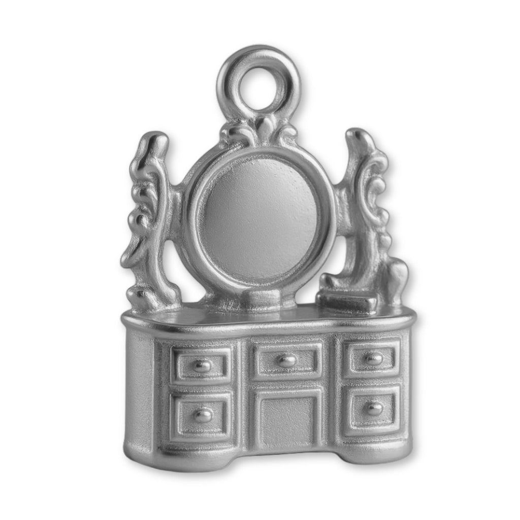 950 Platinum - Vanity Dresser Charm