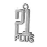 950 Platinum - 21 Plus Monogram Charm