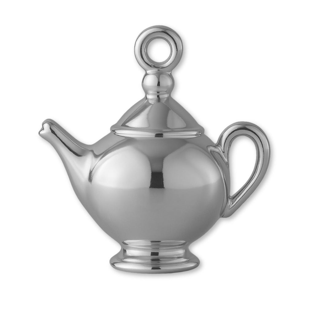 950 Platinum - Classic Teapot Charm