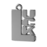 950 Platinum - LUCK Charm