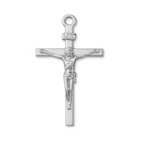 950 Platinum - Traditional Jesus Crucifix Charm