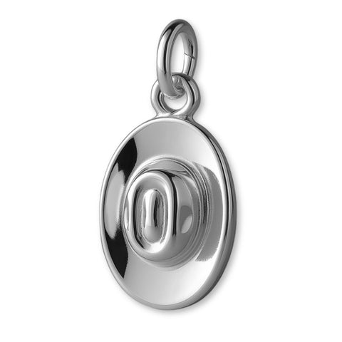 950 Platinum - Diggers Hat Charm