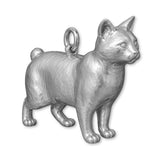 950 Platinum - Pixiebob Cat Charm