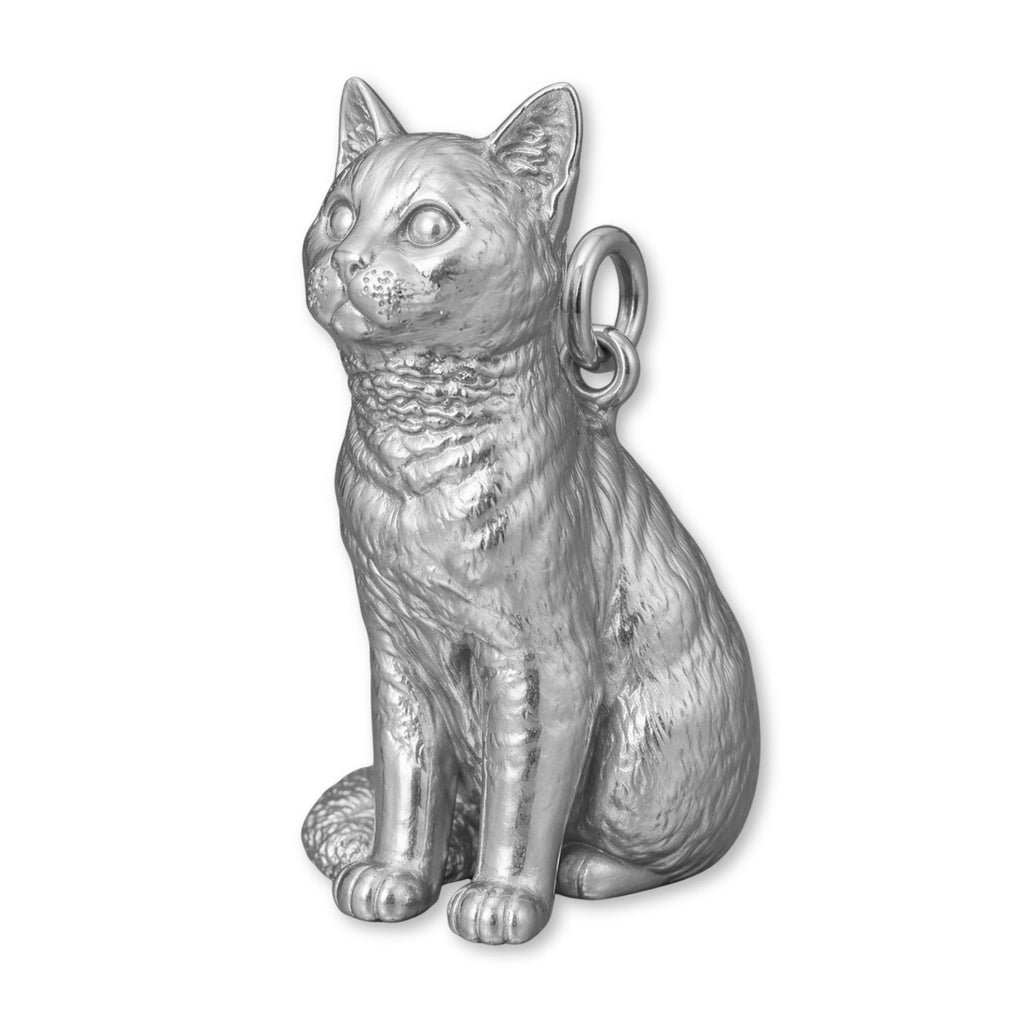 950 Platinum - European Shorthair Cat Charm