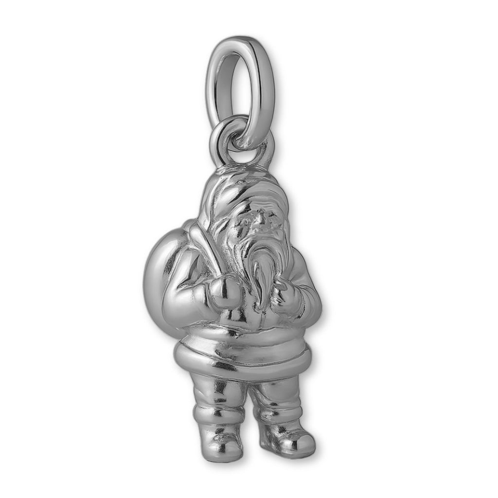 950 Platinum - Classic Santa Claus Charm