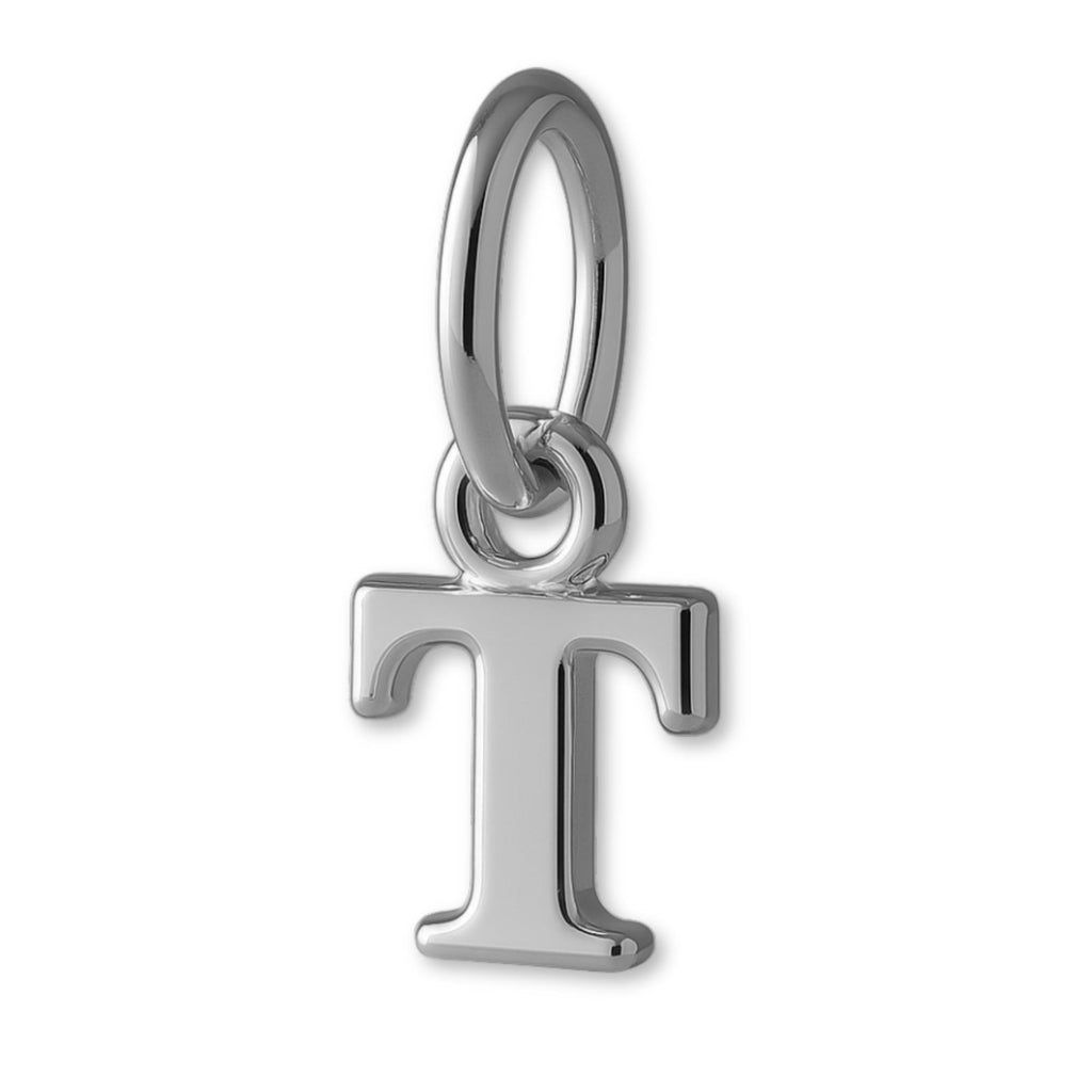 950 Platinum - Petite Letter Charm