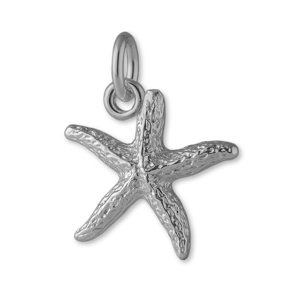 950 Platinum - Starfish Sea Star Charm