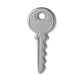 950 Platinum - Vintage House Key Charm
