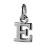 950 Platinum - Petite Letter Charm