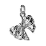 950 Platinum - Ribbon Bow Charm