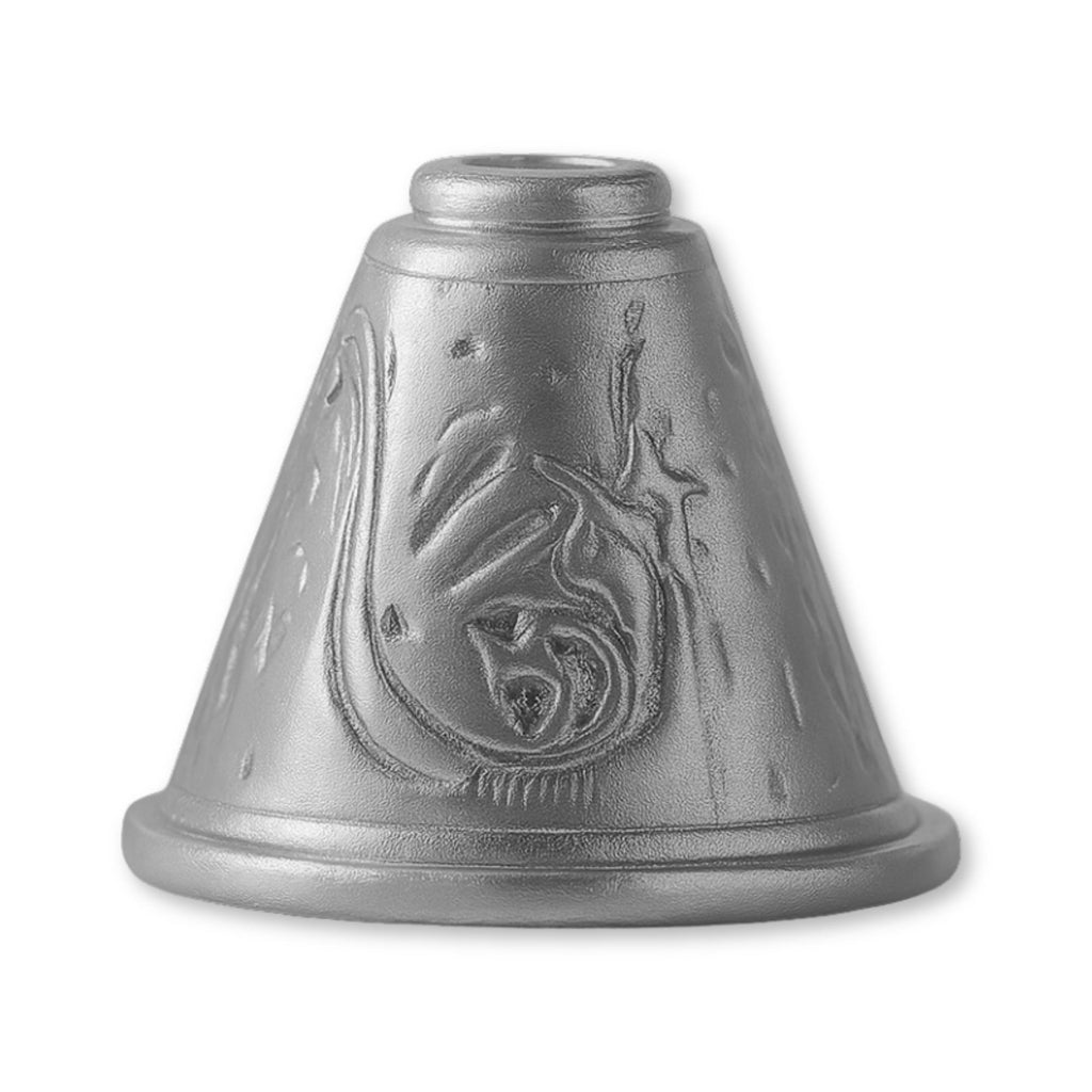 950 Platinum - Ornate Thimble Charm
