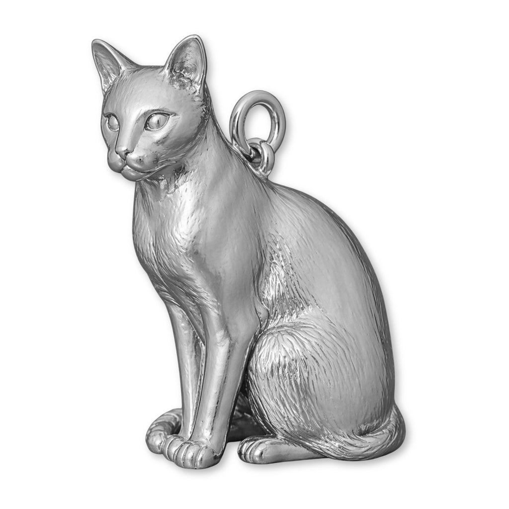950 Platinum - Bombay Cat Charm