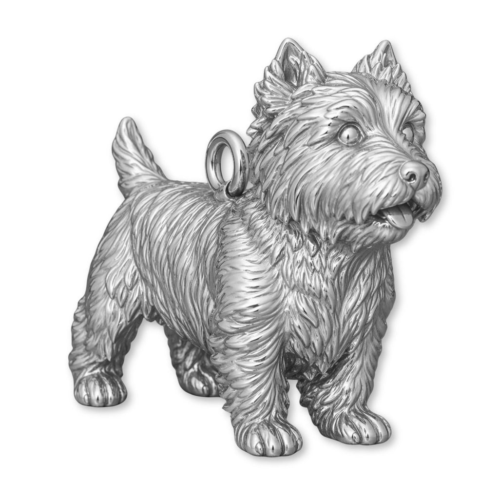 950 Platinum - West Highland White Terrier Dog Charm