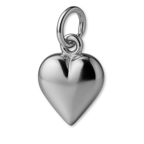 950 Platinum - Minimalist Heart Charm