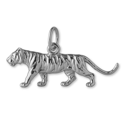 950 Platinum - Siberian Tiger Charm