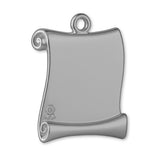 950 Platinum - Diploma Scroll Charm