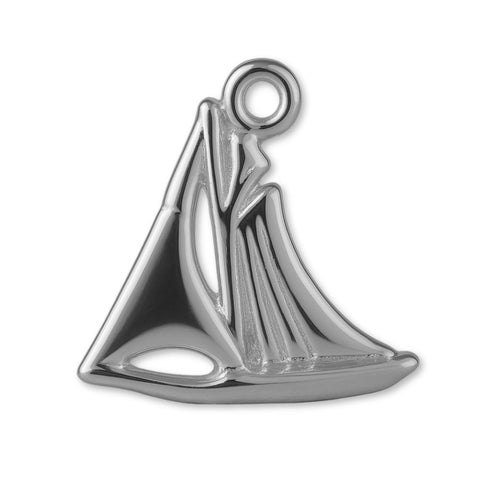 950 Platinum - Regatta Sailboat Charm