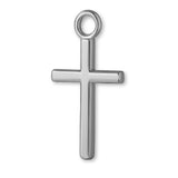 950 Platinum - Mini Crucifix Charm