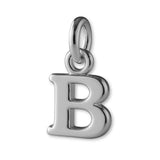 950 Platinum - Petite Letter Charm