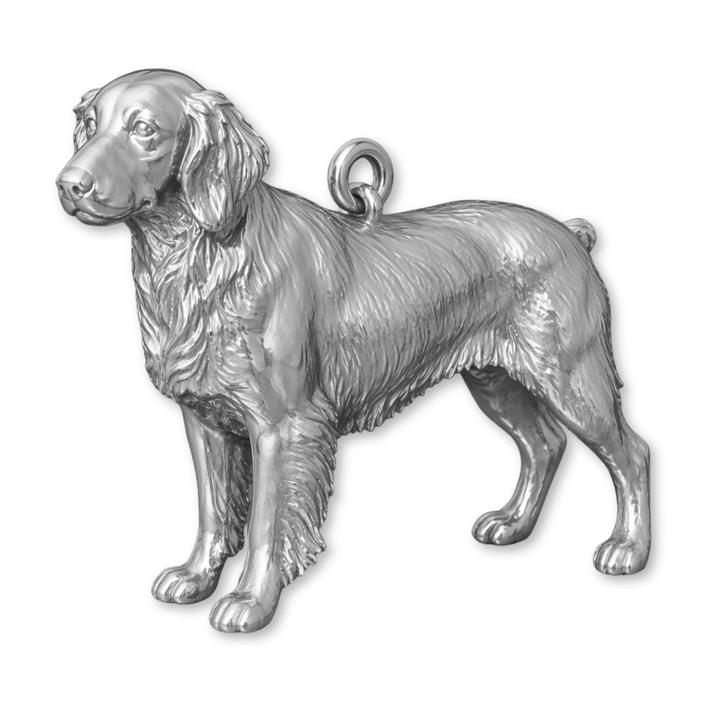 950 Platinum - Brittany Spaniel Dog Charm