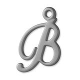 950 Platinum - Cursive Letter Charm