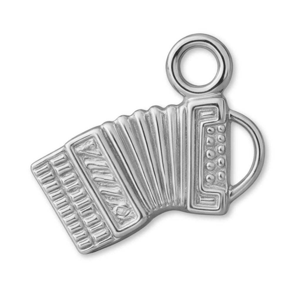 950 Platinum - Piano Accordion Charm