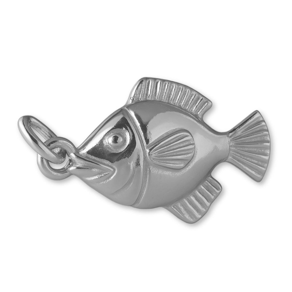 950 Platinum - Tropical Tang Fish Charm