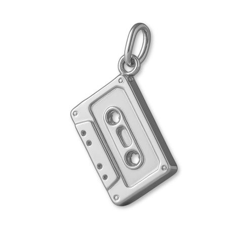 950 Platinum - Cassette Tape Charm