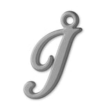 950 Platinum - Cursive Letter Charm