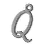 950 Platinum - Cursive Letter Charm