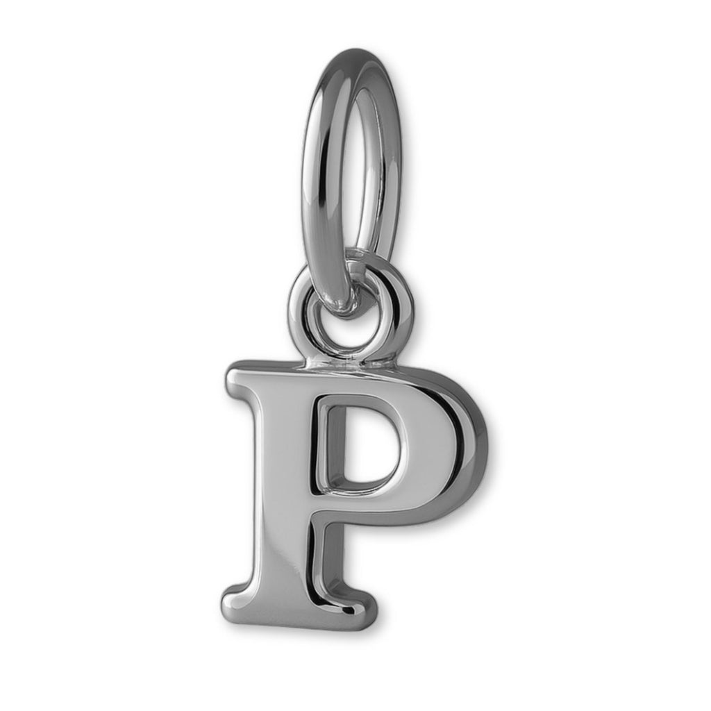 950 Platinum - Petite Letter Charm