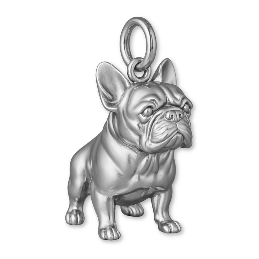 950 Platinum - French Bulldog Charm