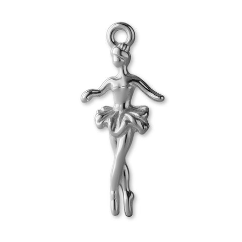 950 Platinum - Enpointe Ballerina Charm