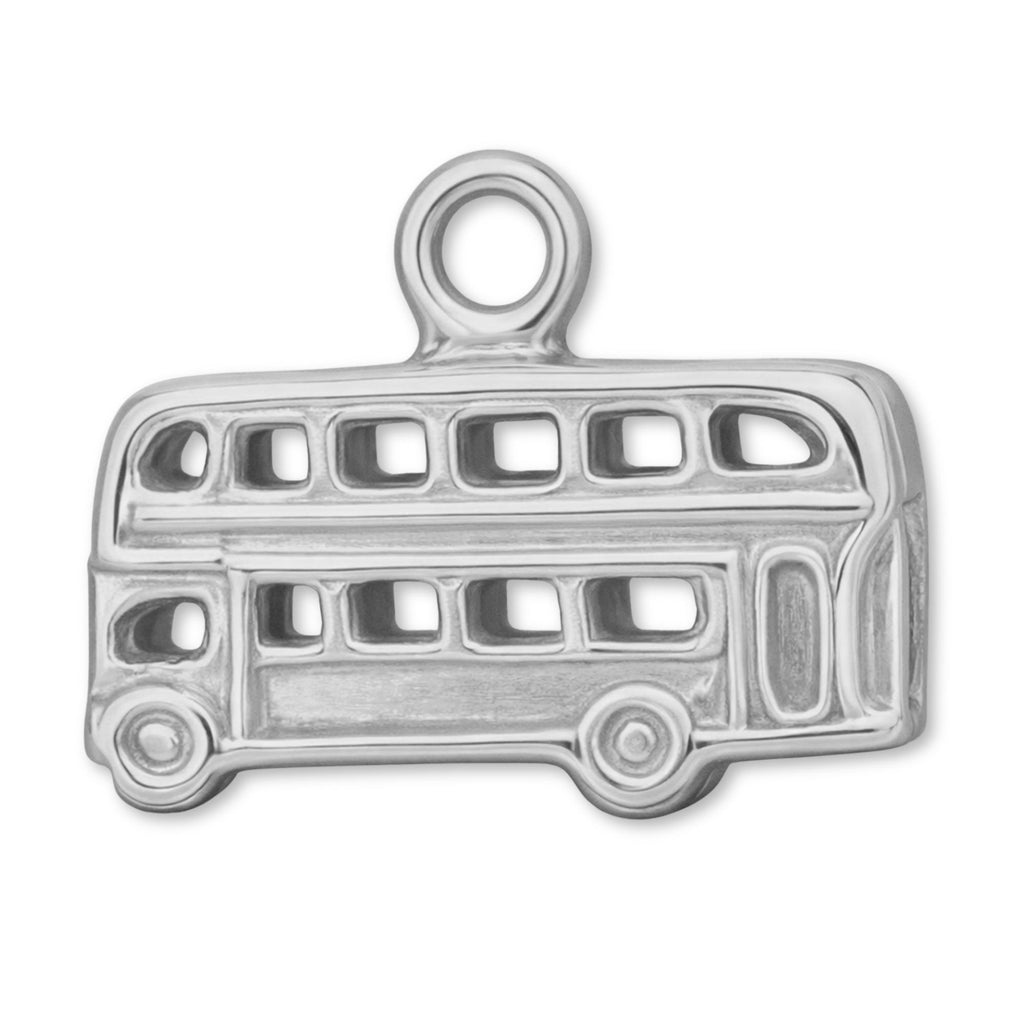 950 Platinum - Double Decker Bus Charm