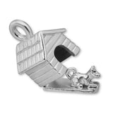 950 Platinum - Dog in Kennel Charm