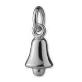 950 Platinum - Classic Christmas Bell Charm