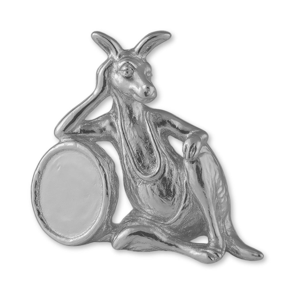 950 Platinum - Lazy Kangaroo Charm