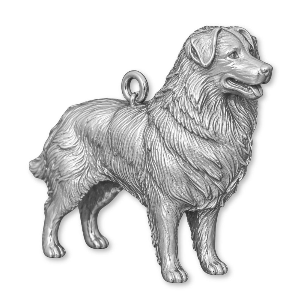 950 Platinum - Australian Shepherd Dog Charm