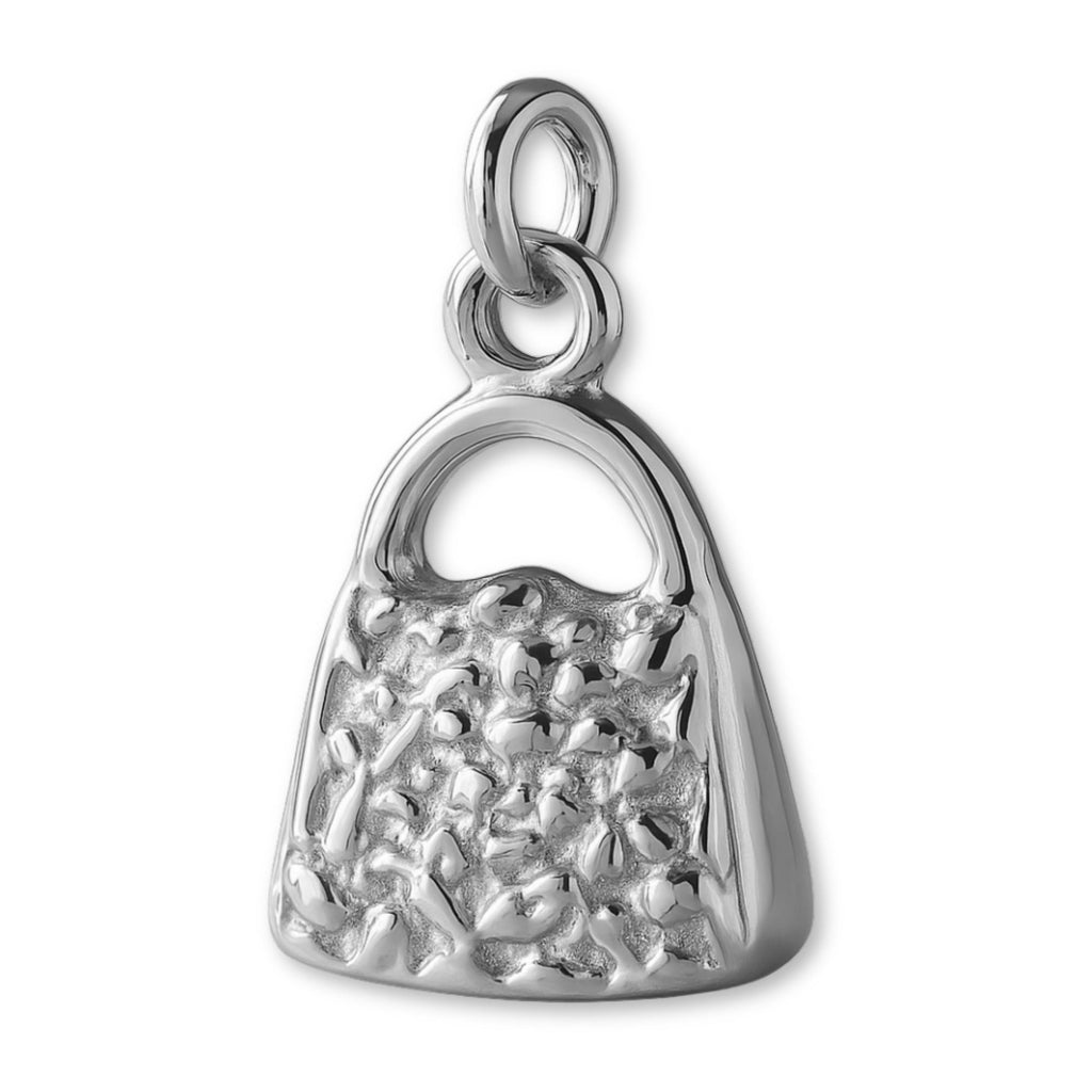 950 Platinum - Ornate Purse Charm