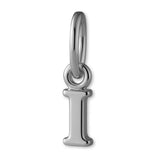 950 Platinum - Petite Letter Charm