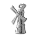 950 Platinum - Dutch Windmill Charm