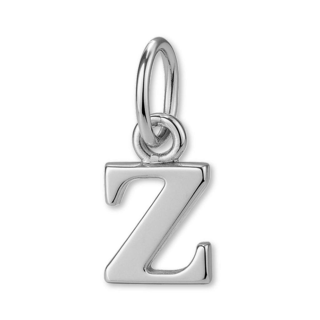 950 Platinum - Petite Letter Charm