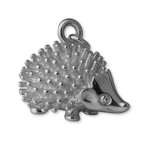 950 Platinum - Woodland Hedgehog Charm