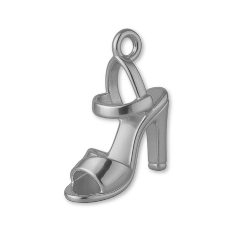 950 Platinum - Ankle Strap Heels Charm