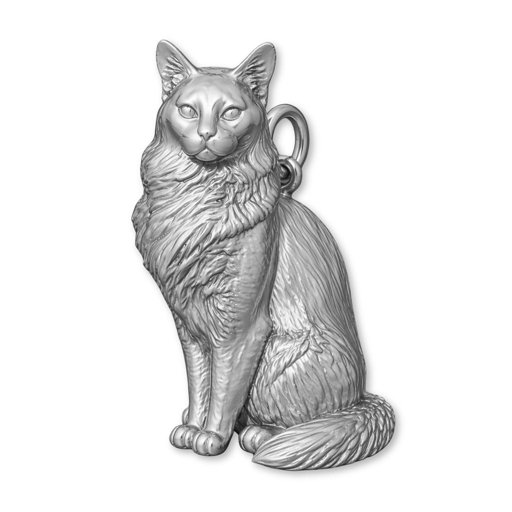 950 Platinum - Somali Cat Charm