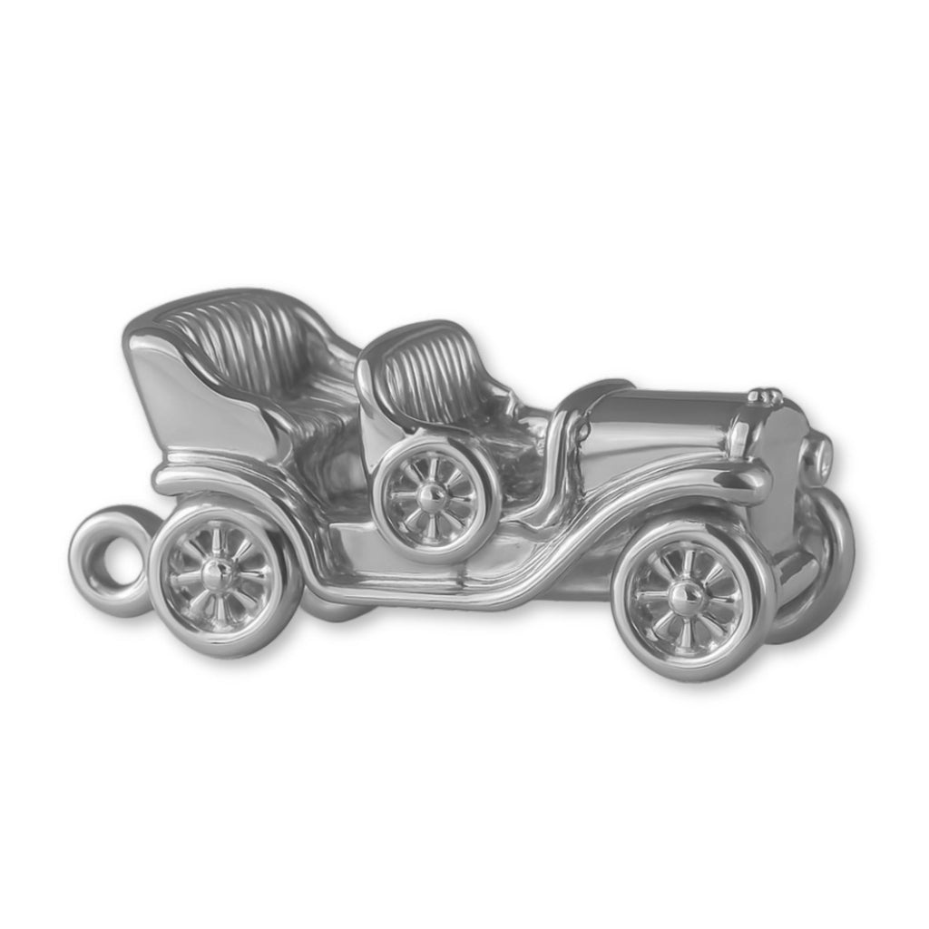 950 Platinum - Open-Top Vintage Car Charm