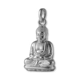 950 Platinum - Seated Buddha Charm