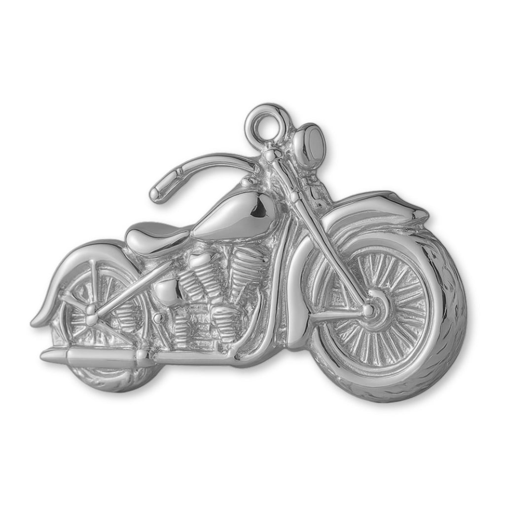 950 Platinum - Harley Motorbike Charm
